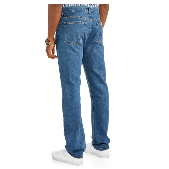 Men's Regular Fit Blue Jeans 35x32 NWT - Picture 10 of 10